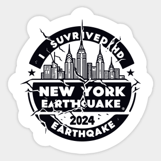 I-survived-the-nyc-earthquake Sticker